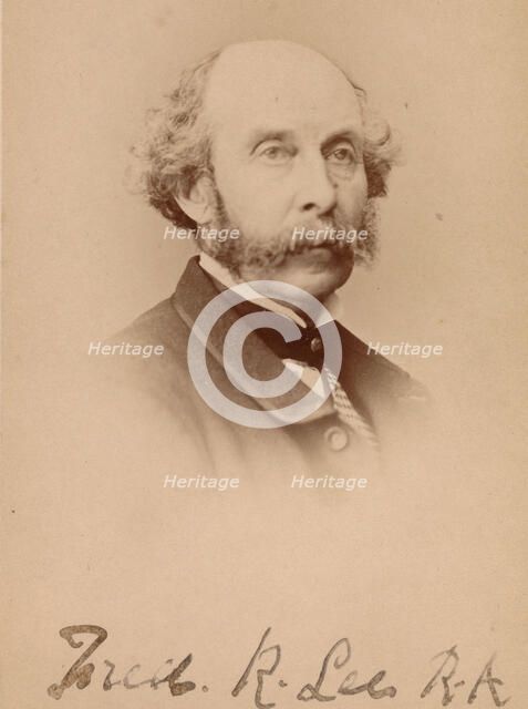 Frederick Richard Lee, 1860s. Creator: John & Charles Watkins.