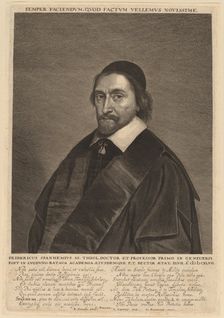 Frederick Spanheim. Creator: Jonas Suyderhoef