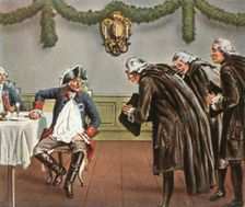 Frederick the Great and the men from Greiffenberg, 1784, (1936). Creator: Unknown