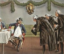 Frederick the Great and the men from Greiffenberg, 1784, (1936). Creator: Unknown