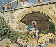 Frederick the Great evades capture, 1745, (1936). Creator: Unknown