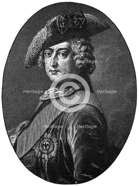 Frederick the Great, King of Prussia, (1903).Artist: Antoine Pesne