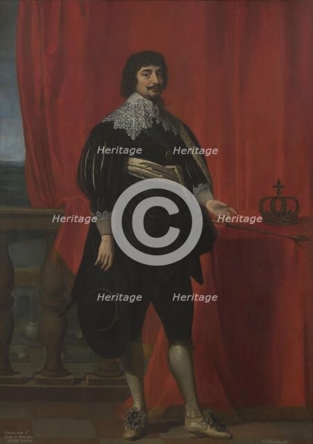 Frederick V (1596-1632), Elector Palatine of the Rhine and King of Bohemia, ca 1631.