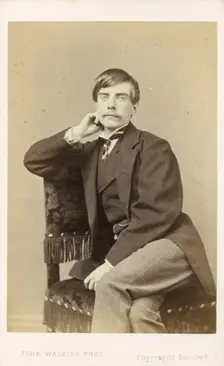 Frederick Walker ARA, c1870. Creator: John Watkins