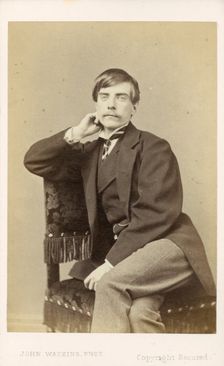 Frederick Walker ARA, c1870. Creator: John Watkins