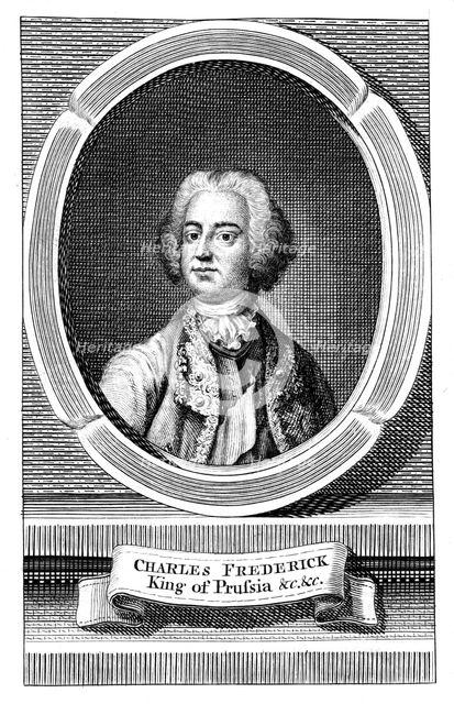 Frederick William I, King of Prussia. Artist: Unknown
