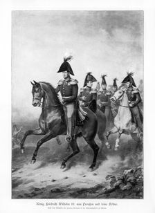 Frederick William III, King of Prussia, and his sons, (1900)