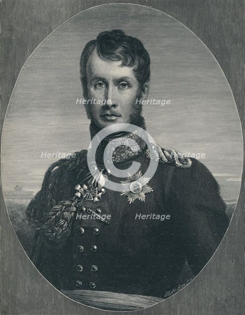'Frederick William III - King of Prussia', c1814-1816, (1896). Creator: T Johnson.