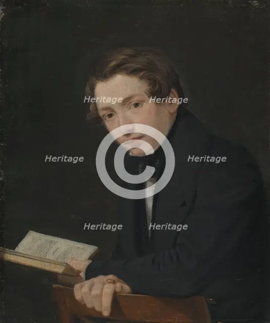 Frederik Carl Eide, later chamberlain and transfer chief, 1832. Creator: Wilhelm Marstrand.
