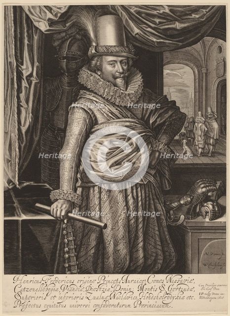 Frederik Hendrik, Prince of Nassau-Orange, 1618. Creator: Willem Jacobzoon Delff.