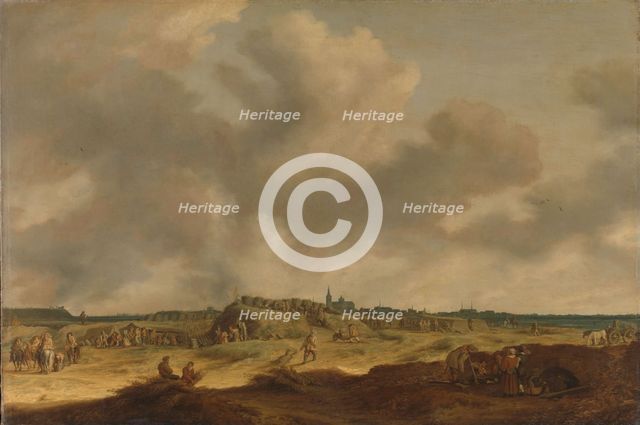 Frederik Hendrik’s Siege of ’s-Hertogenbosch, 1629, c.1629-c.1639. Creator: Pieter de Neyn.