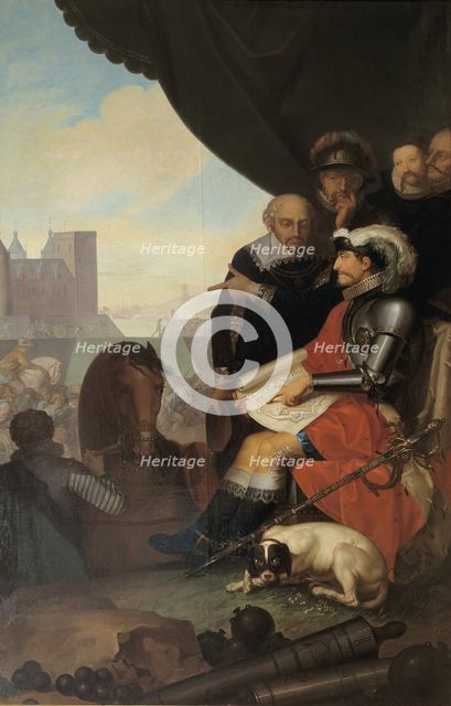 Frederik II Builds Kronborg Castle at Elsinore, 1781-1782. Creator: Nicolai Abraham Abildgaard.