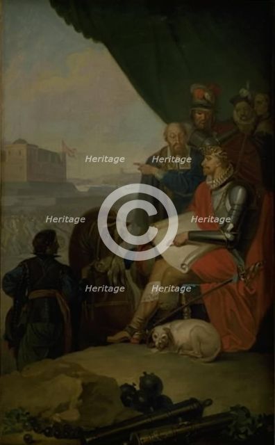 Frederik II Builds Kronborg Castle at Elsinore, 1781. Creator: Nicolai Abraham Abildgaard.