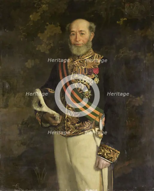 Frederik s'Jacob (1822-1901). Gouverneur-generaal (1880-84), 1895-1896. Creator: Pieter de Josselin de Jong.
