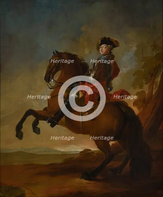 Frederik V, 1723-1766, King of Denmark and Norway, 18th century. Creator: Carl Gustaf Pilo.