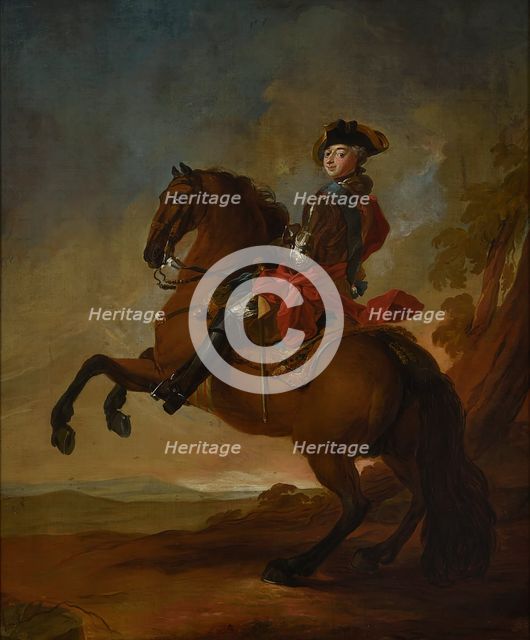 Frederik V, 1723-1766, King of Denmark and Norway, 18th century. Creator: Carl Gustaf Pilo.