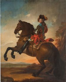 Frederik V on Horseback, 1754. Creator: Carl Gustaf Pilo