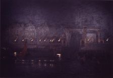 Frederik VII's funeral on 2 December 1863, 1889. Creator: Carl Ludvig Locher