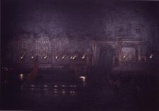 Frederik VII's funeral on 2 December 1863, 1889. Creator: Carl Ludvig Locher