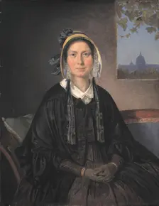 Frederikke Raffenberg, née Hagerup, 1846. Creator: Wilhelm Marstrand