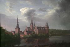 Frederiksborg Castle, 1814. Creator: Johan Christian Dahl