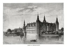 Frederiksborg Castle, Copenhagen, Denmark, 1879. Artist: C Laplante