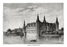 Frederiksborg Castle, Copenhagen, Denmark, 1879. Artist: C Laplante