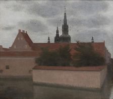 Frederiksborg Castle (Frederiksborg Slot) , 1914
