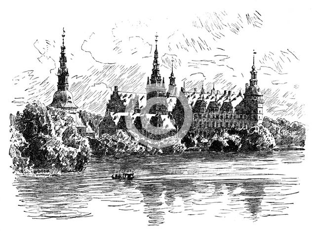 Frederiksborg Castle, Hillerod, Denmark. Artist: Unknown