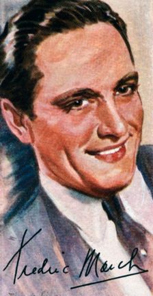 Fredric March, (1897-1975), two time Academy Award winning American actor, 20th century