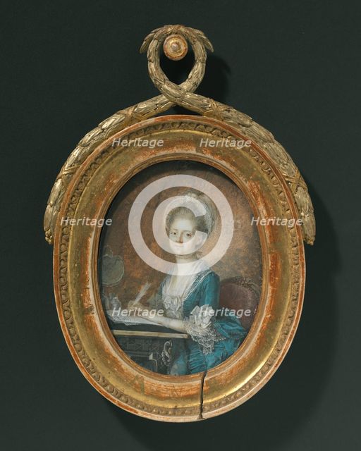 Fredrika Carleson (1743-1794), late 18th-early 19th century. Creator: Nicolas Lavreince.