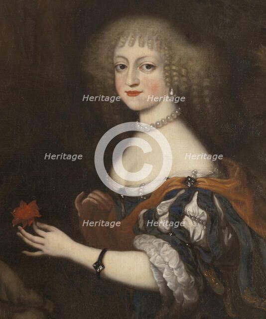 Fredrika Amalia, 1649-1704, Princess of Denmark, Duchess of Holstein-Gottorp, c.1670. Creator: Jurgen Ovens.
