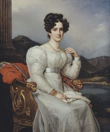 Fredrika Dorotea Vilhelmina, 1781 - 1826, Queen of Sweden, 1826. Creator: Joseph Karl Stieler