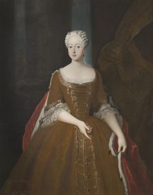 Fredrika Lovisa, Princess of Prussia, 1725-1730. Creator: Unknown