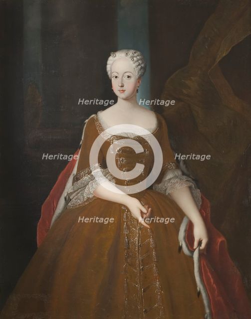 Fredrika Lovisa, Princess of Prussia, 1725-1730. Creator: Unknown.