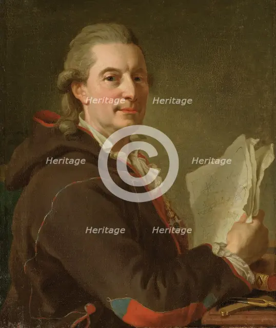 Fredrik Henrik af Chapman, 1721-1808, 1778. Creator: Lorens Pasch the Younger.