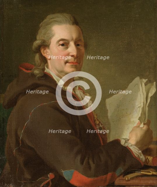 Fredrik Henrik af Chapman, 1721-1808, 1778. Creator: Lorens Pasch the Younger.