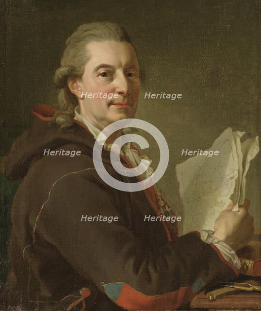 Fredrik Henrik af Chapman, 1721-1808, 1778. Creator: Lorens Pasch the Younger.