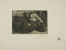 Fredrik Martin, 1907. Creator: Anders Leonard Zorn