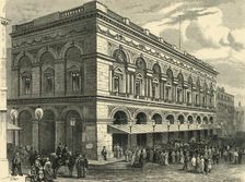 Free Trade Hall, Manchester 1898. Creator: Unknown
