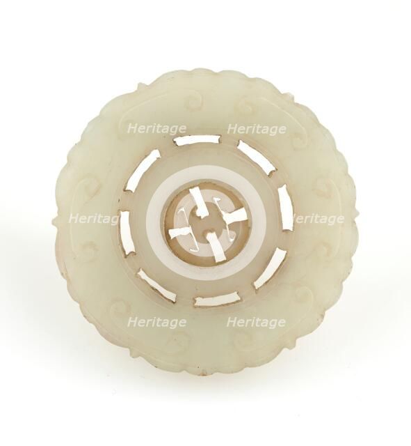 Free-centered disc, 19th century. Creator: Unknown.