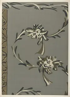 Free Hand Decorated Wall, 1935/1942. Creator: Edward DiGennero