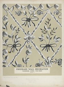 Free Hand Decoration, c. 1939. Creator: Michael Lauretano