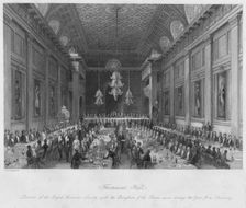 Freemason's Hall c1841. Artist: Henry Melville