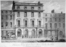 Freemasons Tavern, Great Queen Street, Holborn, London, 1811. Artist: Samuel Rawle