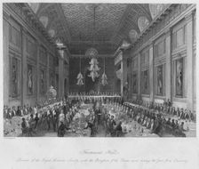 Freemason's Hall c1841. Artist: Henry Melville