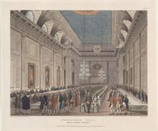 Freemasons Hall, Great Queen Street, October 1, 1808., October 1, 1808. Creator: Joseph Constantine Stadler