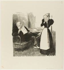 Freedom from Labor, 1894. Creator: Theophile Alexandre Steinlen