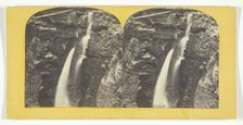 Freer Glen at Watkins Entrance Gorge View 1st Glen, 1860/65. Creator: J. C. Burritt