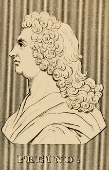 Freind (1675-1728), 1830. Creator: Unknown